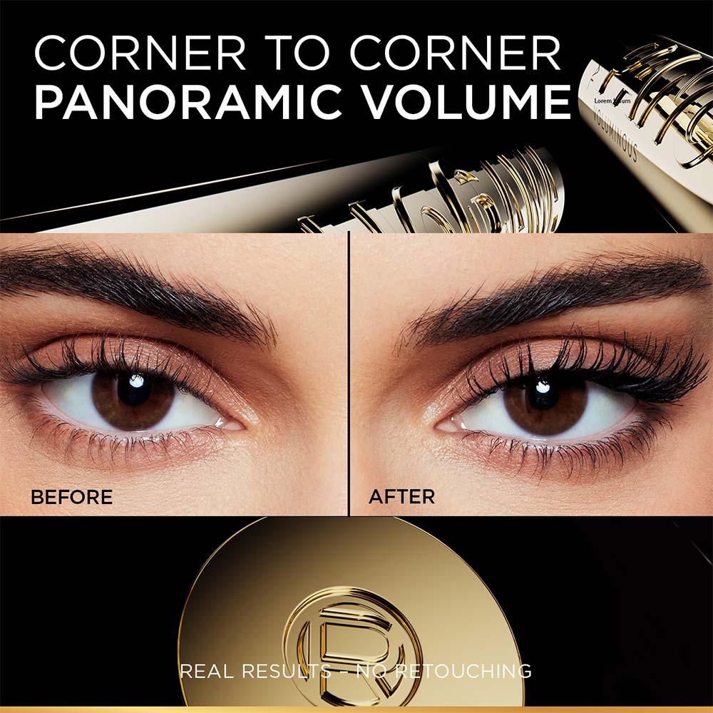 Voluminous Panorama Waterproof Mascara Volumizing, Clump Free, Smudge free