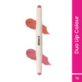 CRAZE Duo 2 In 1 Satin Matte Finish Lipstick Non-Transfer Lip Colour
