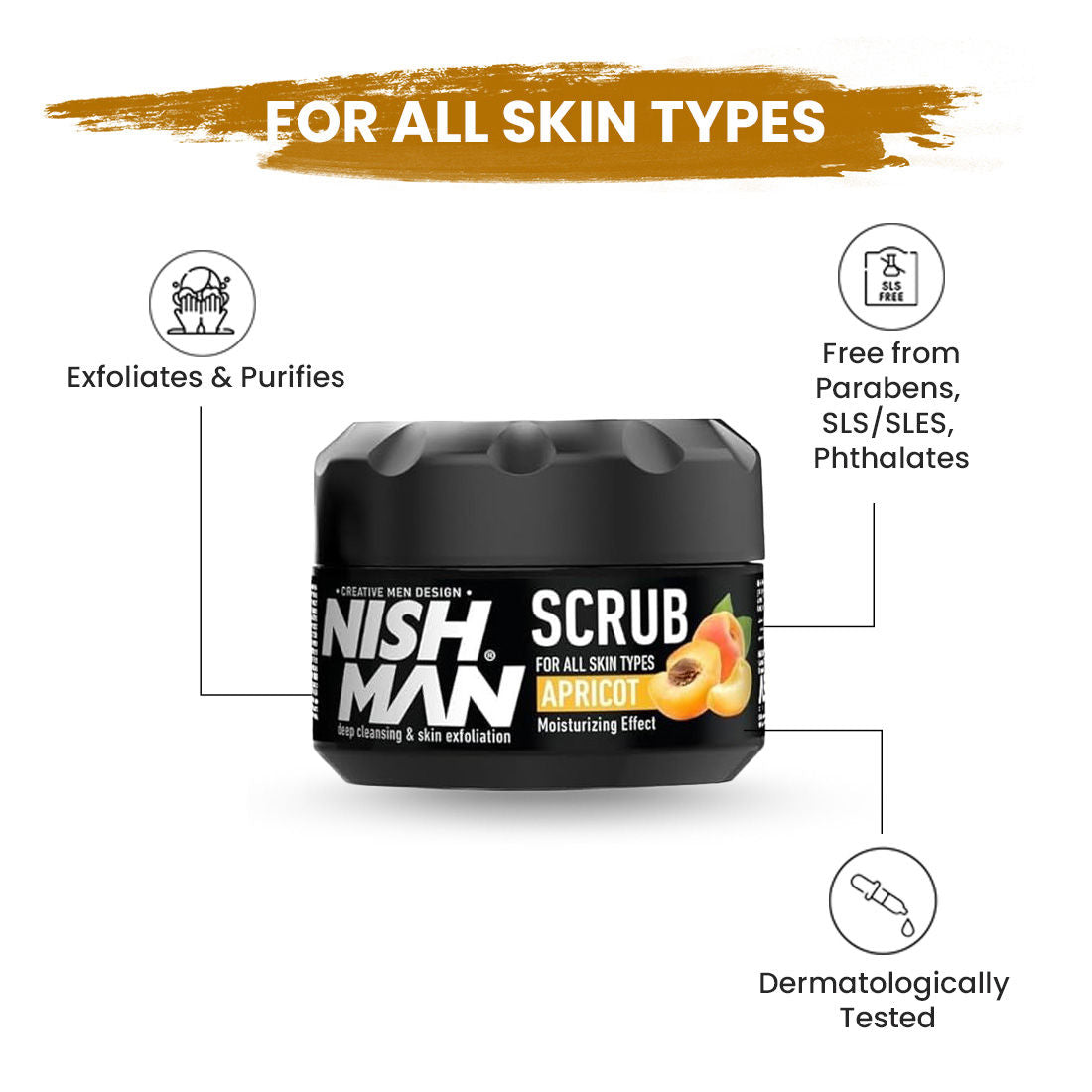 Face & Body Scrub Deep Cleansing Exfoliating Smooth Skin