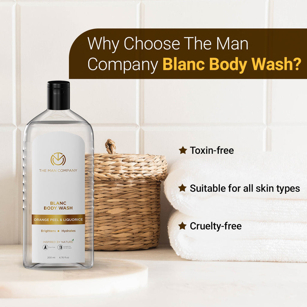 Blanc Body Wash for Skin Brightening & Hydration