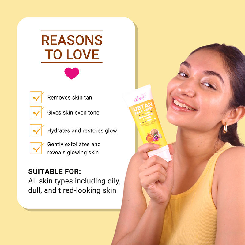 Ubtan Face Wash Tan Removal & Glow