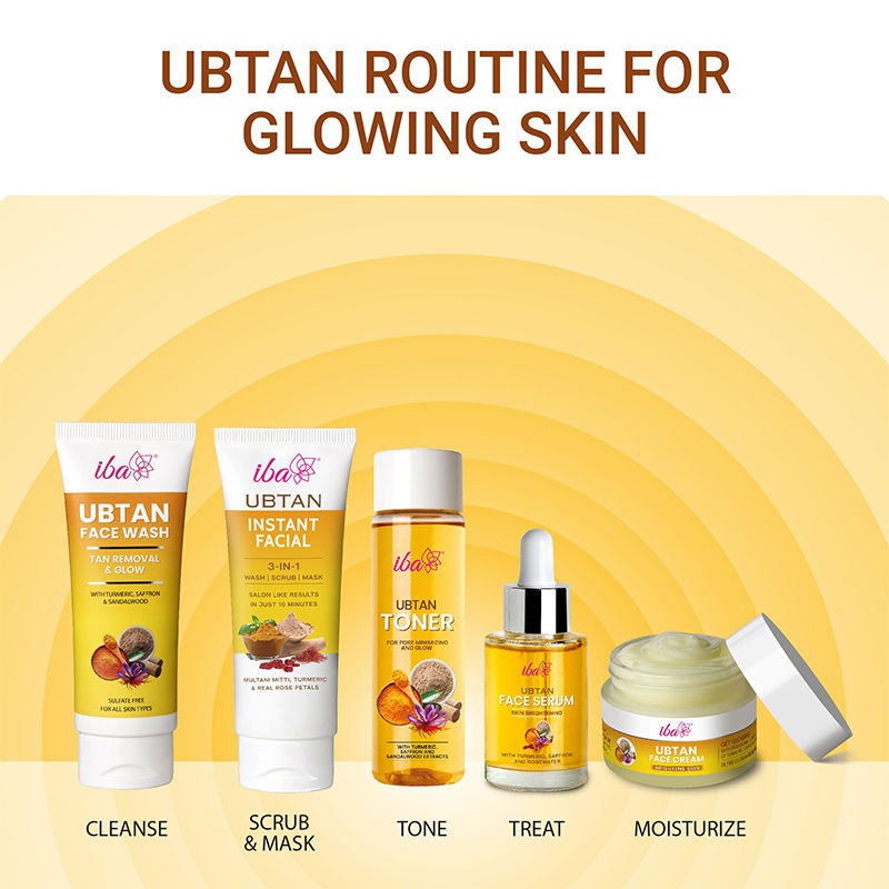 Ubtan Face Cream With Turmeric, Sandalwood & Saffron For Brightens Skins