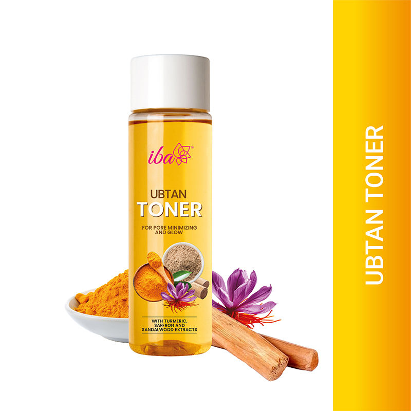 Ubtan Toner With Turmeric, Saffron & Sandalwood Extracts For Pore Minimizing And Glow