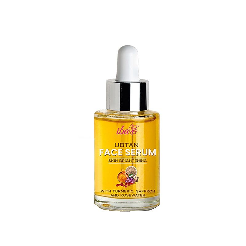 Ubtan Face Serum With Turmeric, Saffron & Rosewater For Skin Brightening