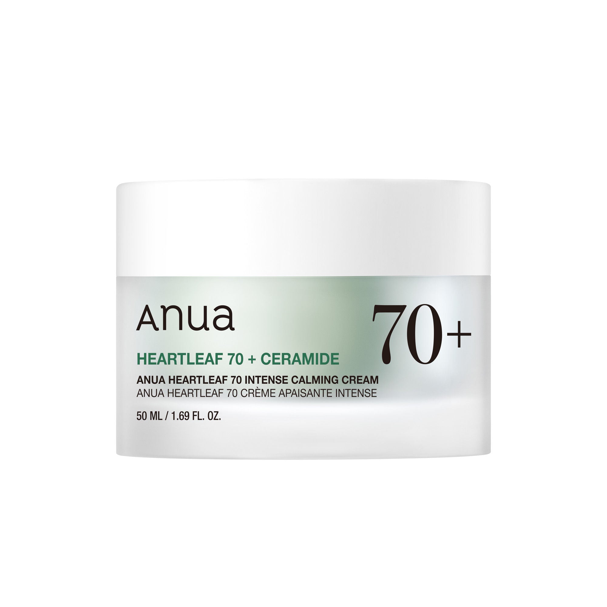 Heartleaf 70 Intense Calming Cream with Ceramide & Panthenol for Skin Barrier Repair