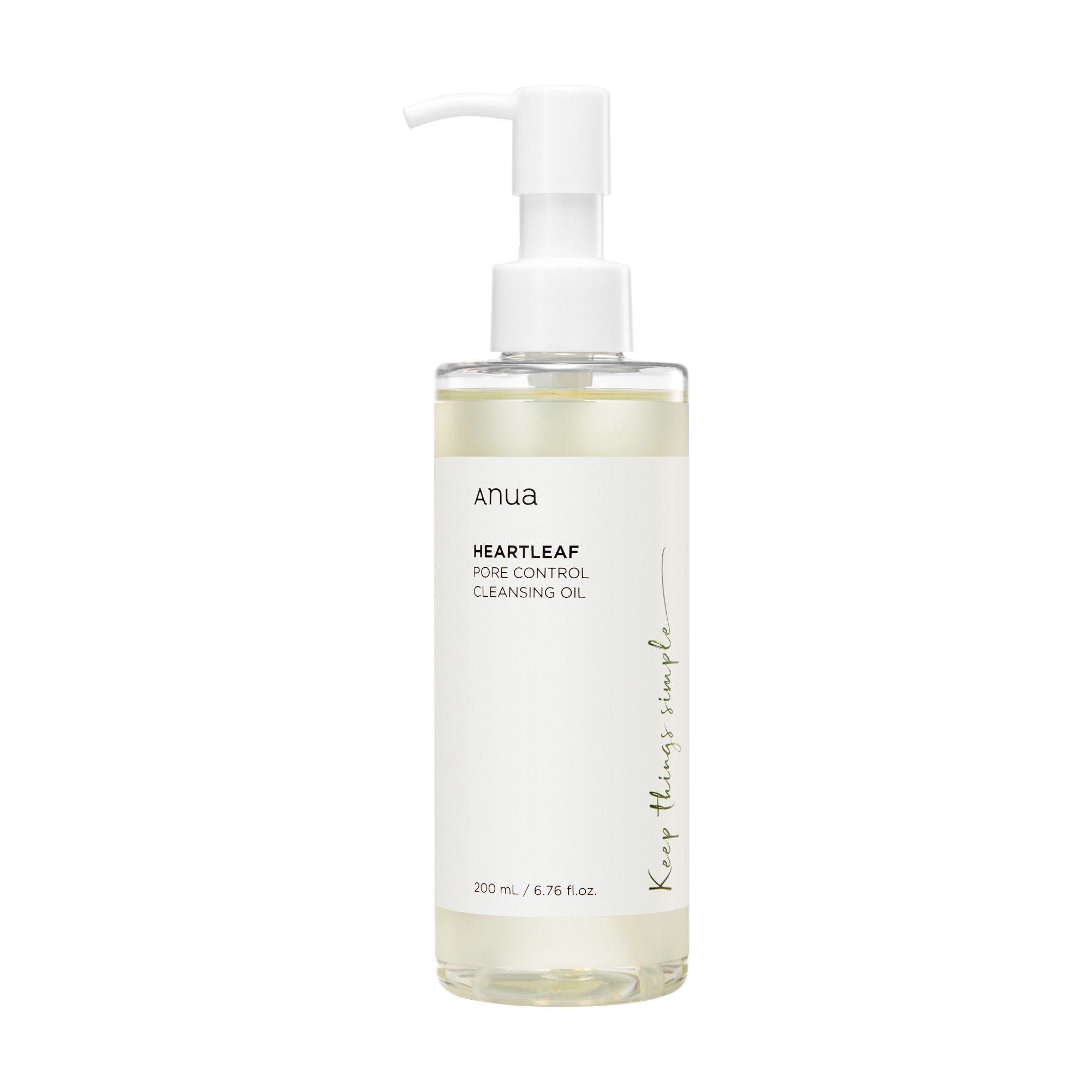 Heartleaf Pore Control Cleansing Oil Removes Makeup, Excess Sebum, Blackheads & Clogged Pores