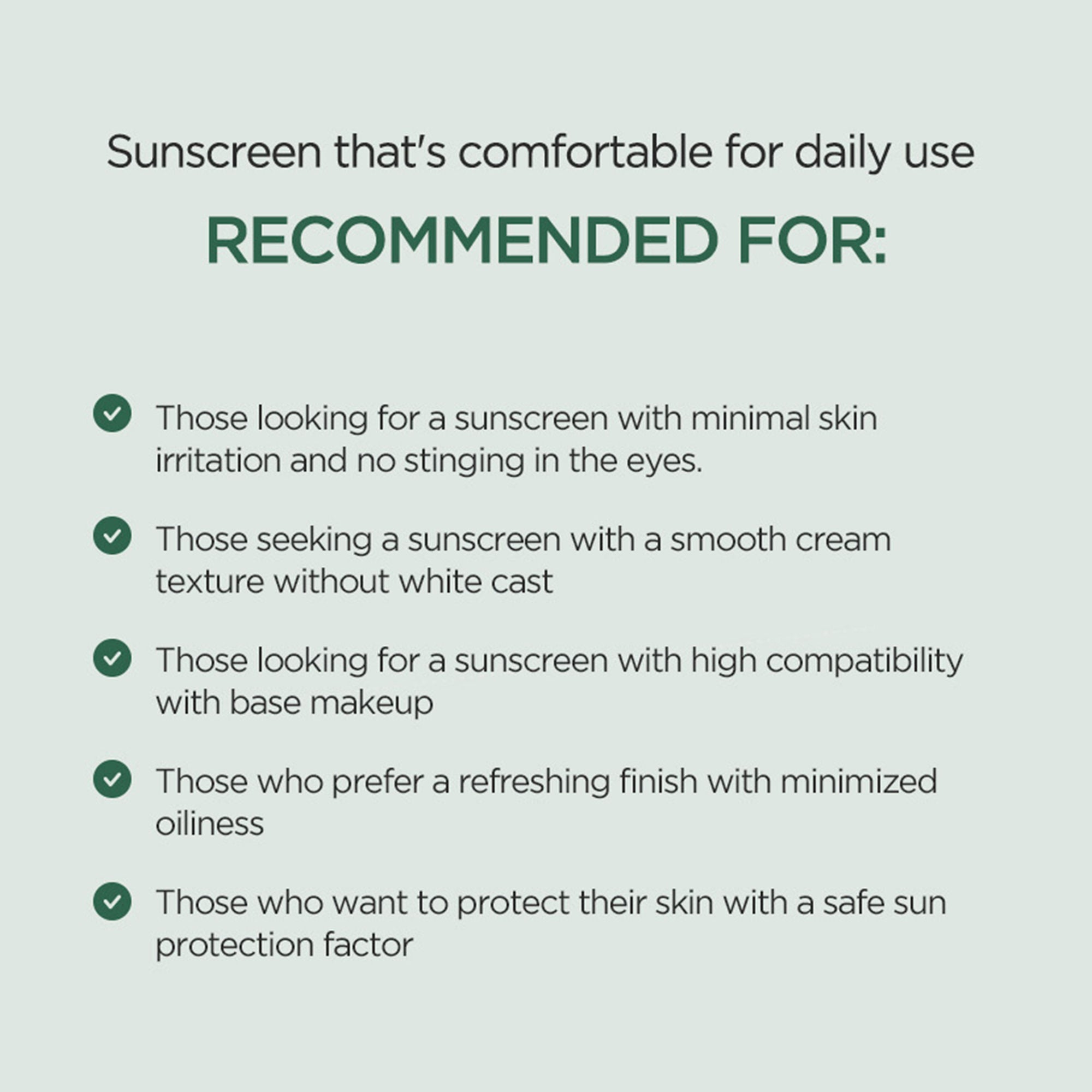 Heartleaf Silky Moisture Sun Cream SPF 50+ PA++++ Hydrating Sunscreen, No White Cast