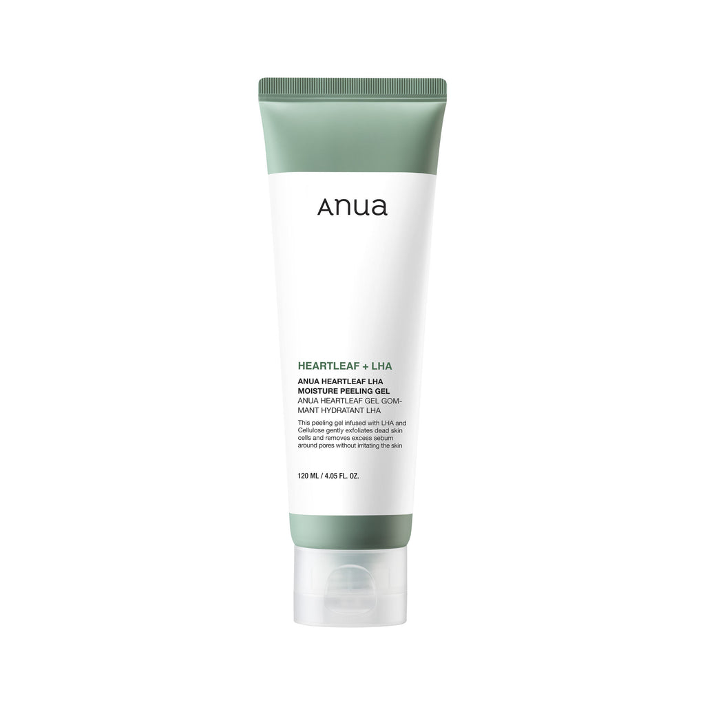 Heartleaf Lha Moisture Peeling Gel with Hyaluronic Acid, Hydrating Exfoliator for Glass Skin