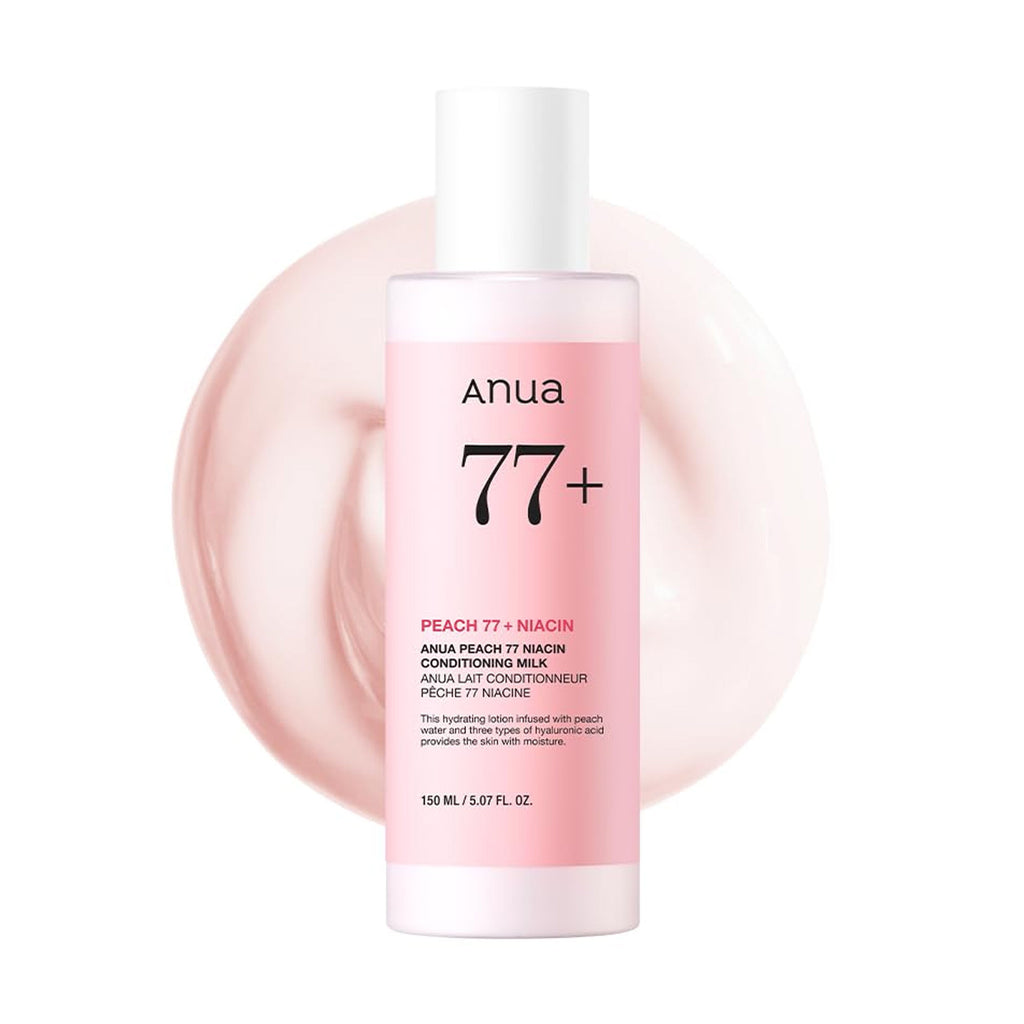 Peach 77 Niacin Conditioning Milk with Ceramide & Hyaluronic Acid for Hydrating & Brightening