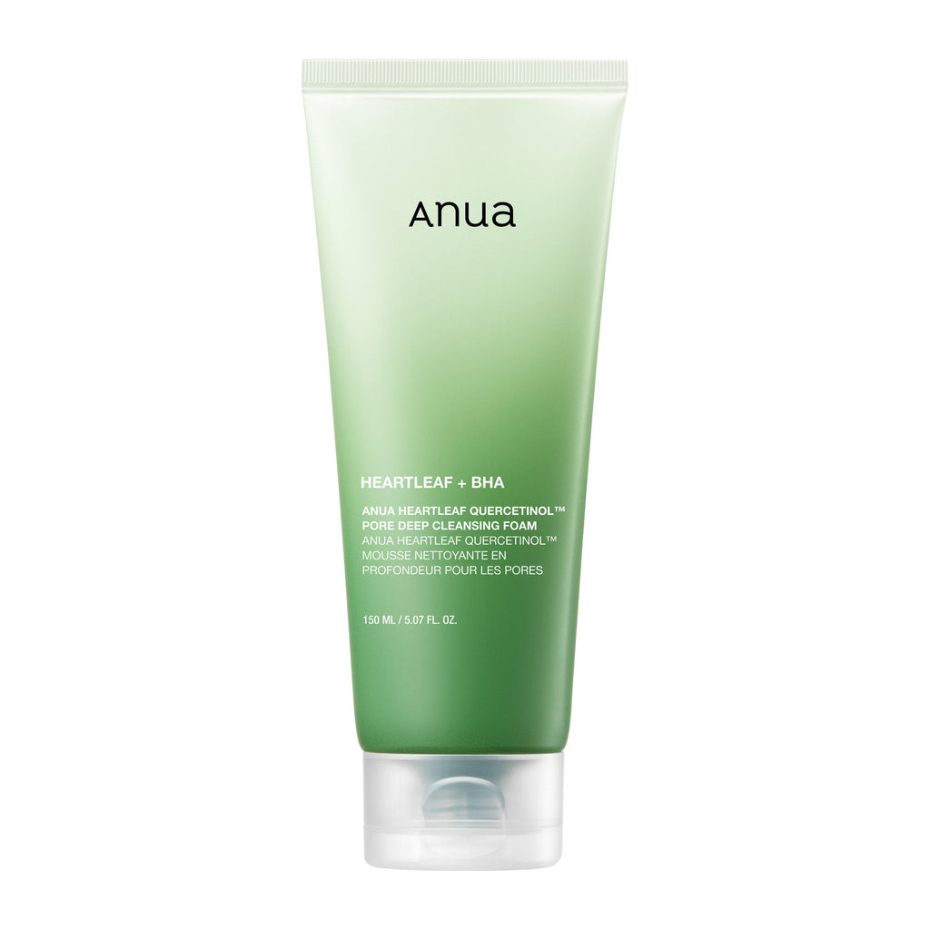 Heartleaf Quercetinol Pore Deep Cleansing Foam with 0.5% BHA For Gentle Exfoliation