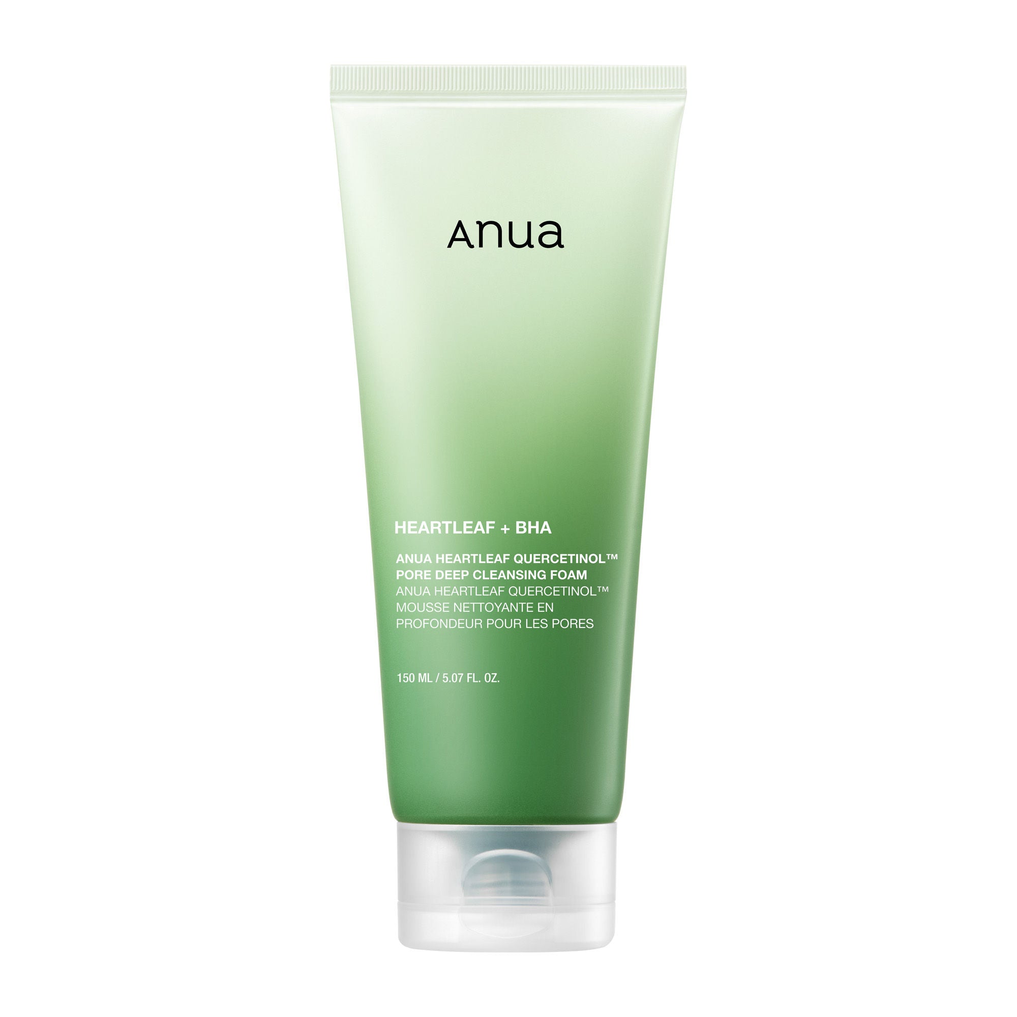 Heartleaf Quercetinol Pore Deep Cleansing Foam with 0.5% BHA For Gentle Exfoliation
