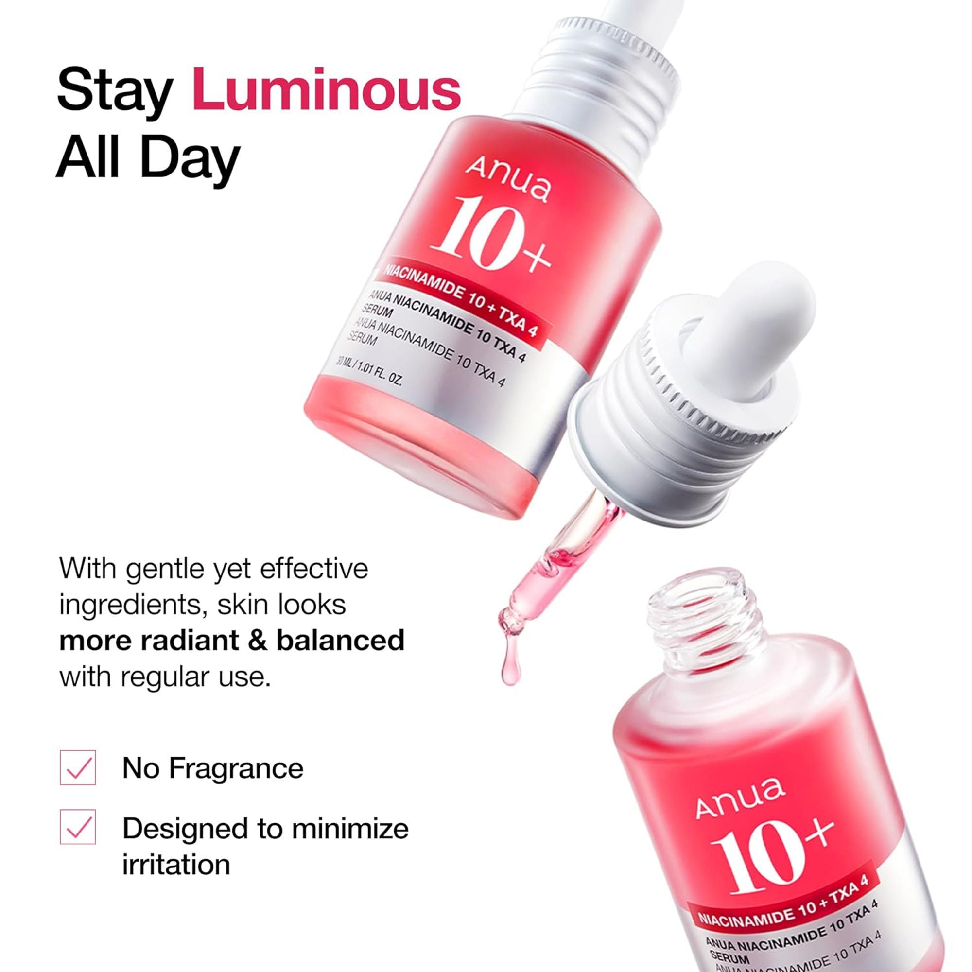 Niacinamide 10 Txa 4 Serum, Brightening Korean Serum For Dark Spots & Hyperpigmentation