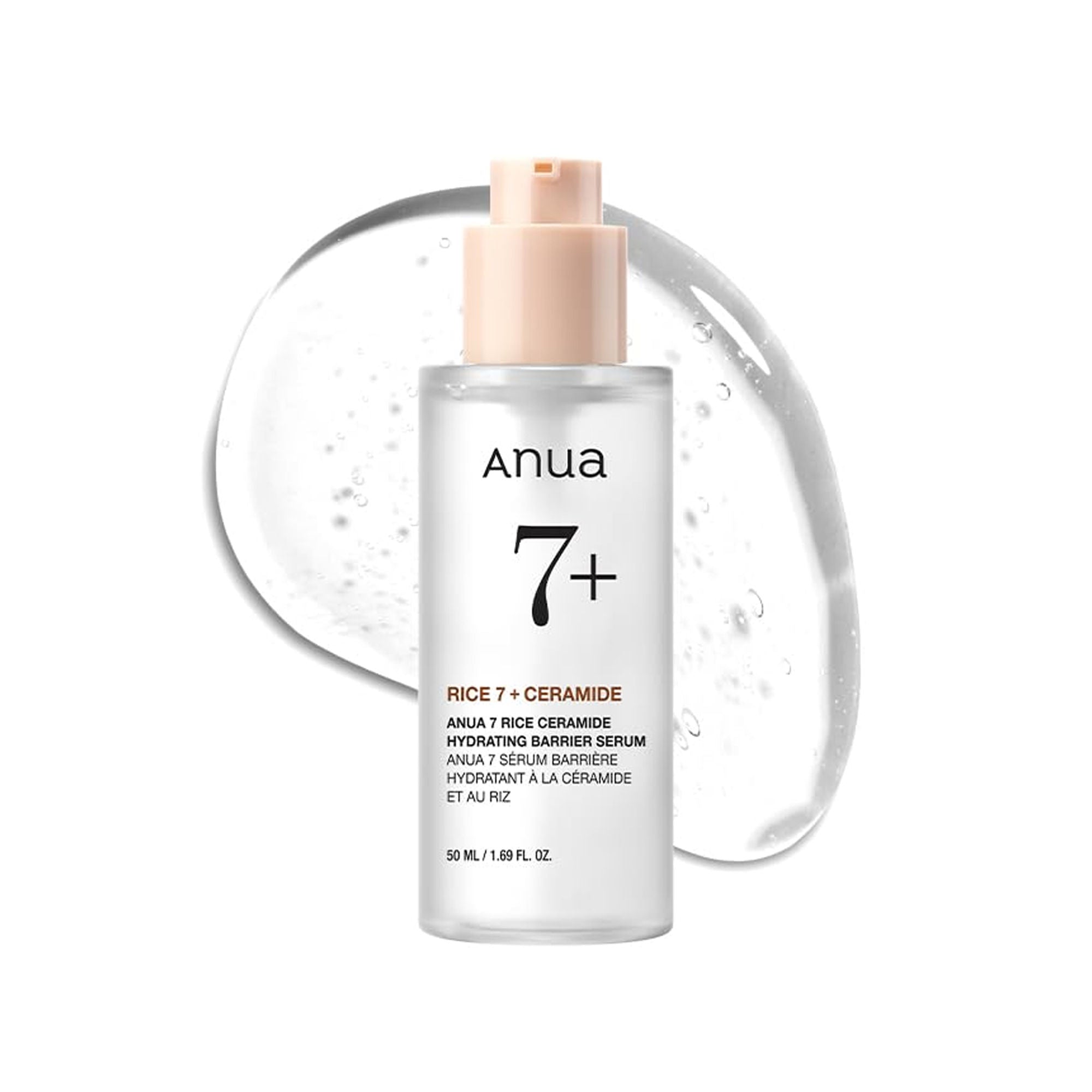 7 Rice Ceramide Hydrating Barrier Serum with Ceramide & Hyaluronic Acid For Korean Glass Skin