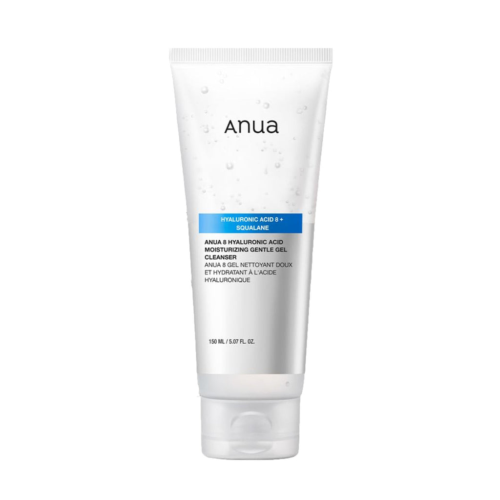 8 Hyaluronic Acid Moisturizing Gentle Gel Cleanser with Ceramides For Soft Skin, pH Balanced