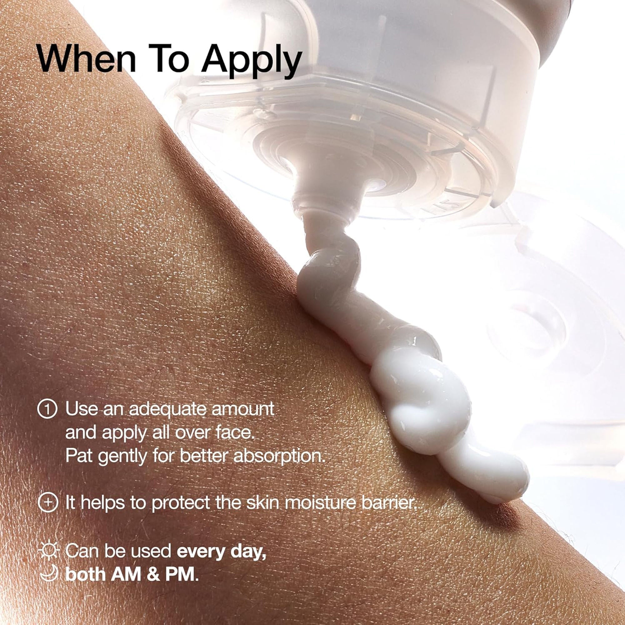 3 Ceramide Panthenol Moisture Barrier Cream with Hyaluronic Acid, Barrier Care & 48H Hydration