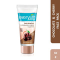 Tan Removal Pack for Face & Body - Chocolate & Cherry Dtan