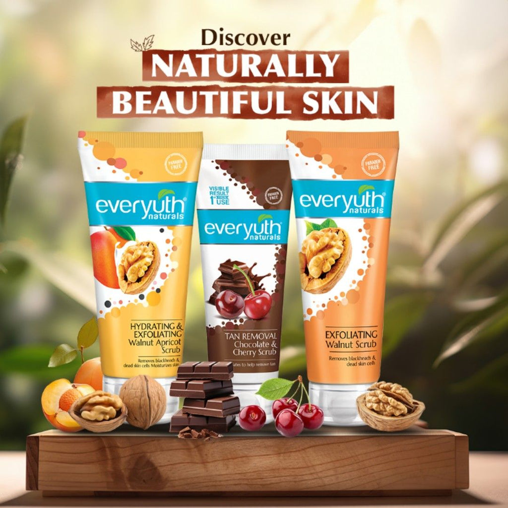 Tan Removal Scrub - Chocolate & Cherry Dtan, Paraben Free