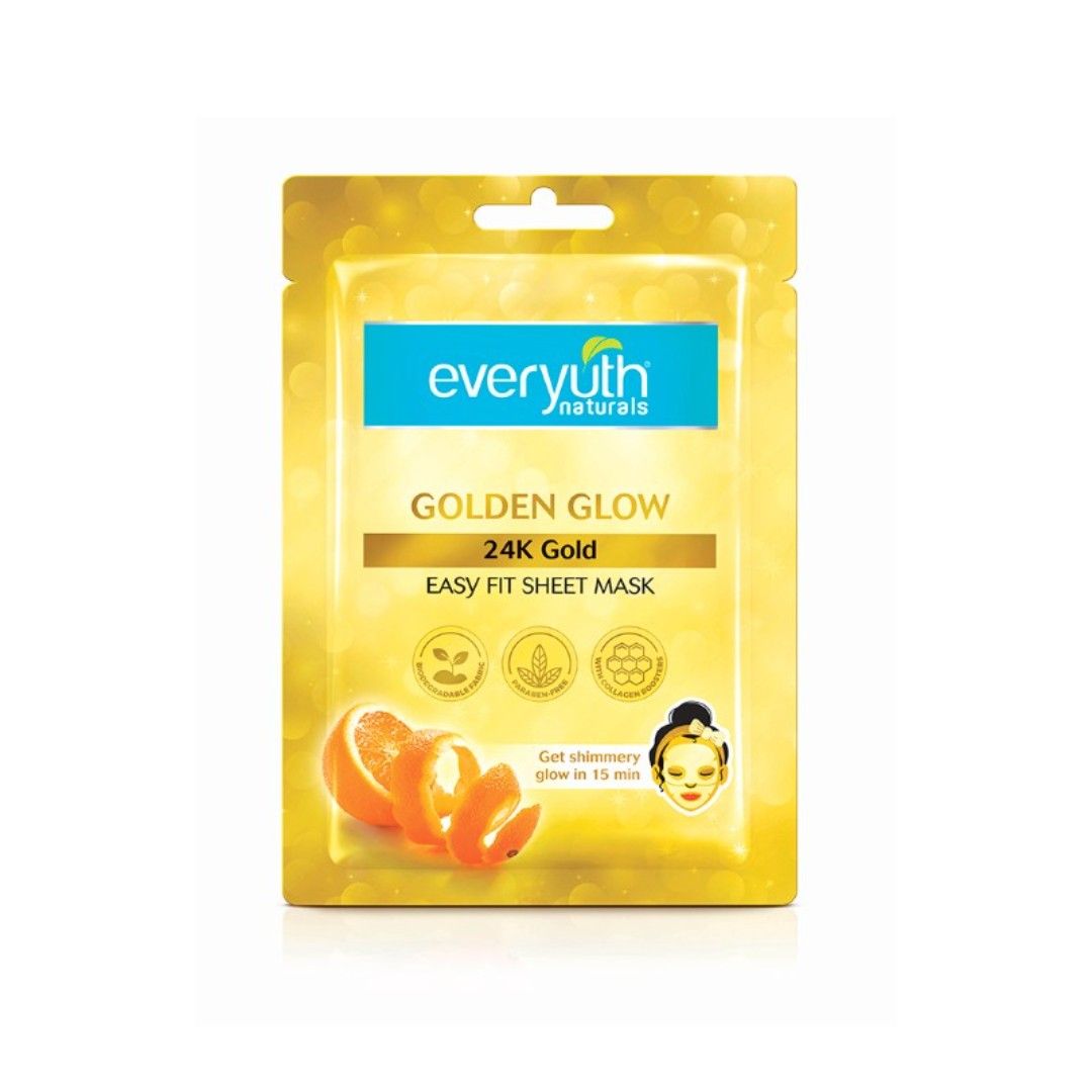 Golden Glow Sheet Mask - 24K Gold