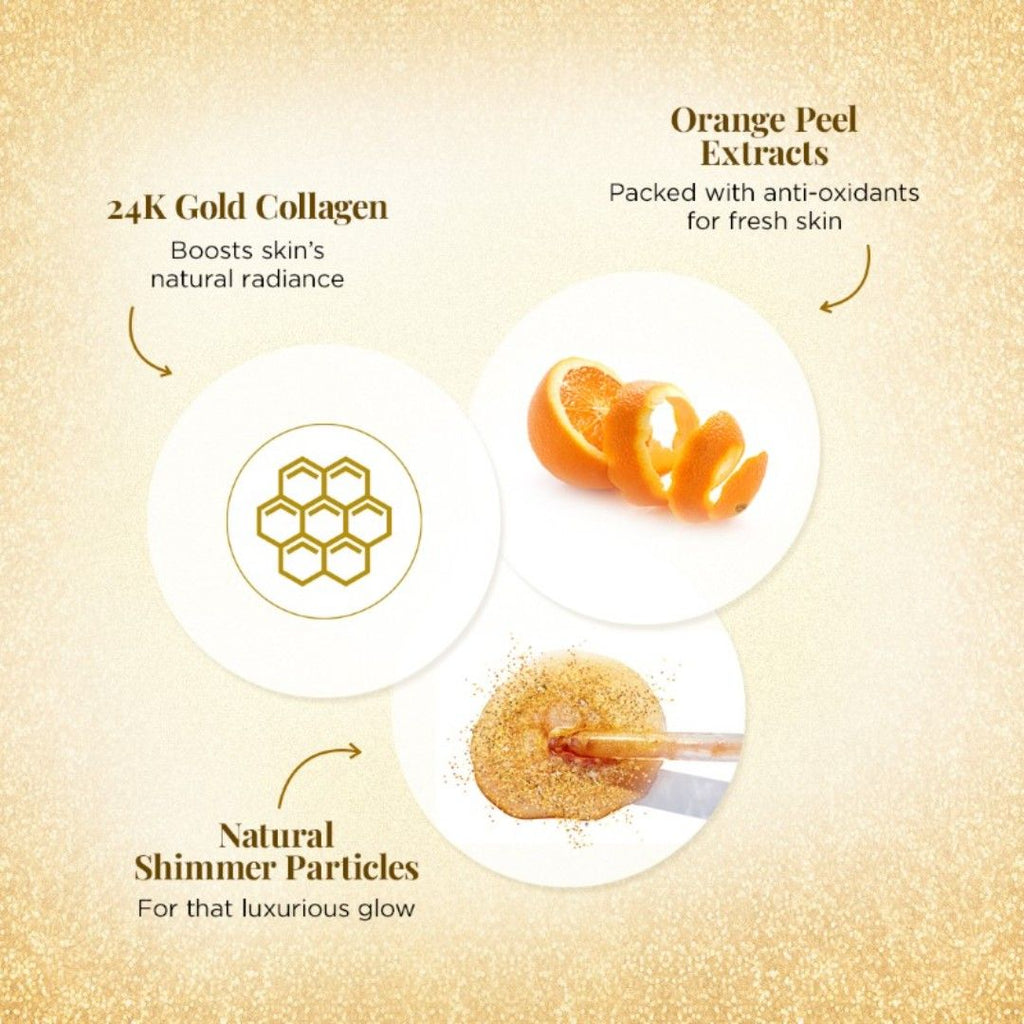 Golden Glow Sheet Mask - 24K Gold
