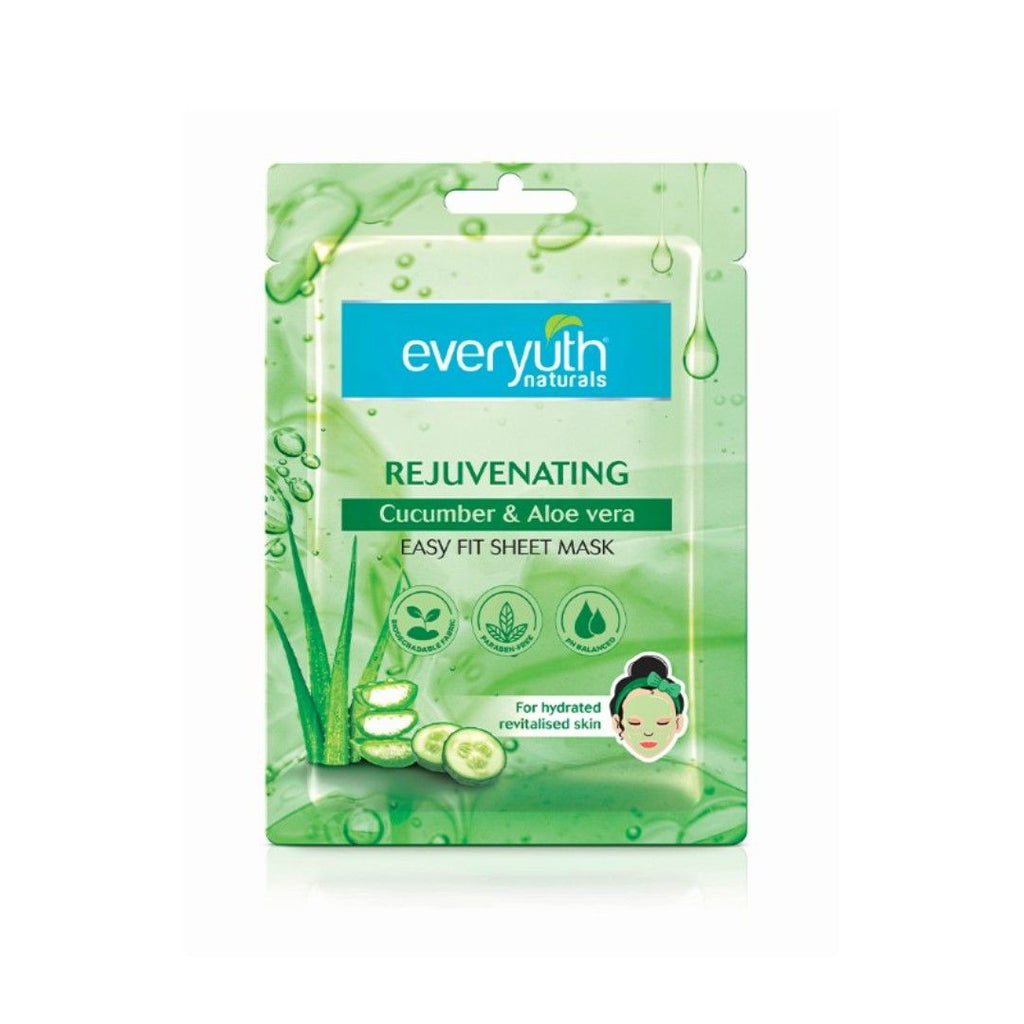 Rejuvenating Sheet Mask - Cucumber & Aloe Vera