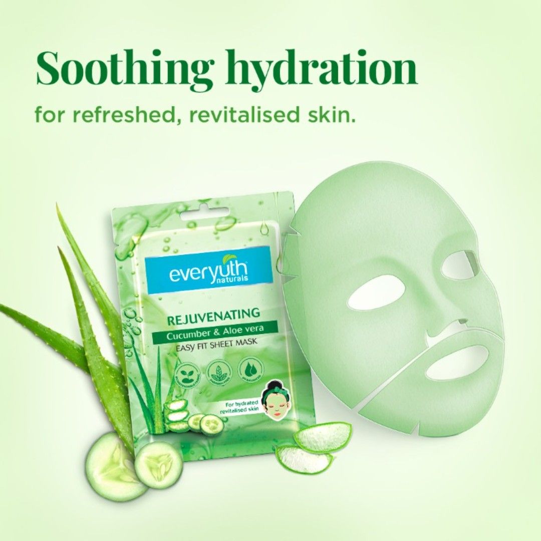 Rejuvenating Sheet Mask - Cucumber & Aloe Vera