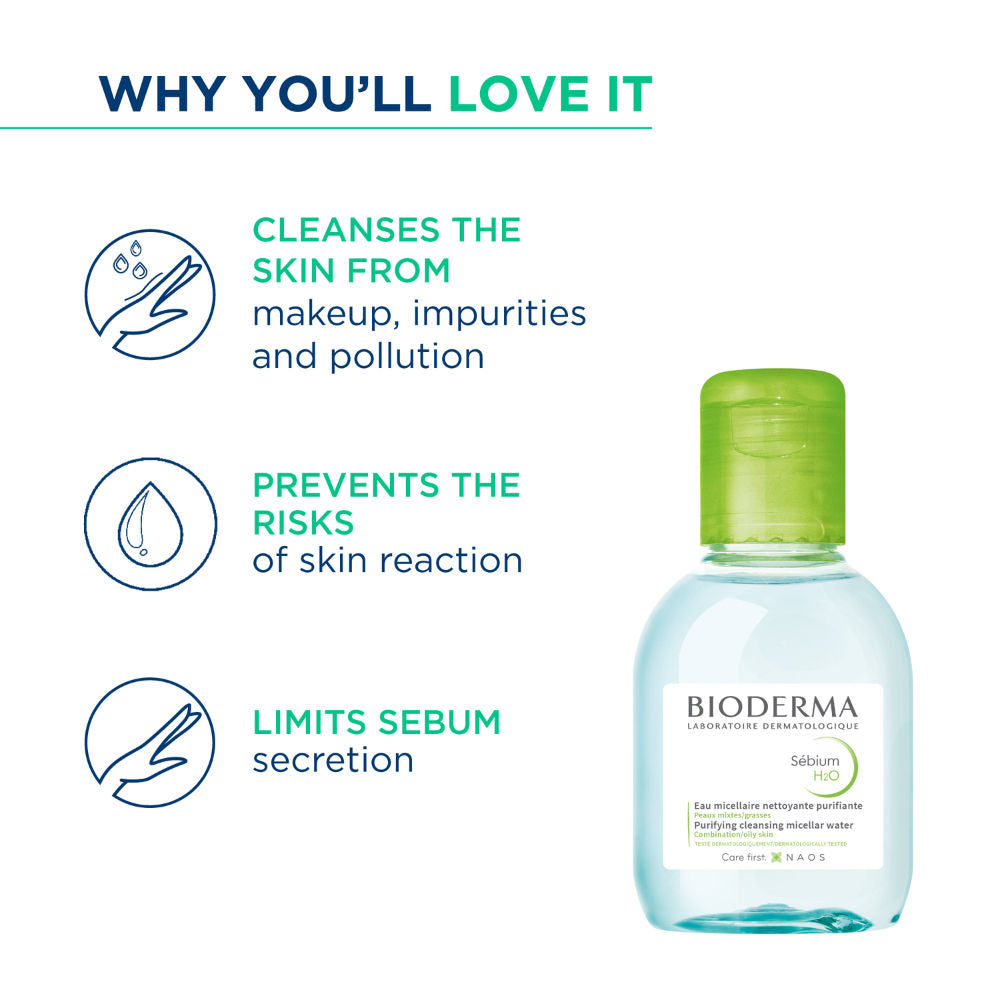 Cleansing Water Sebium H2O Purifying Micellar