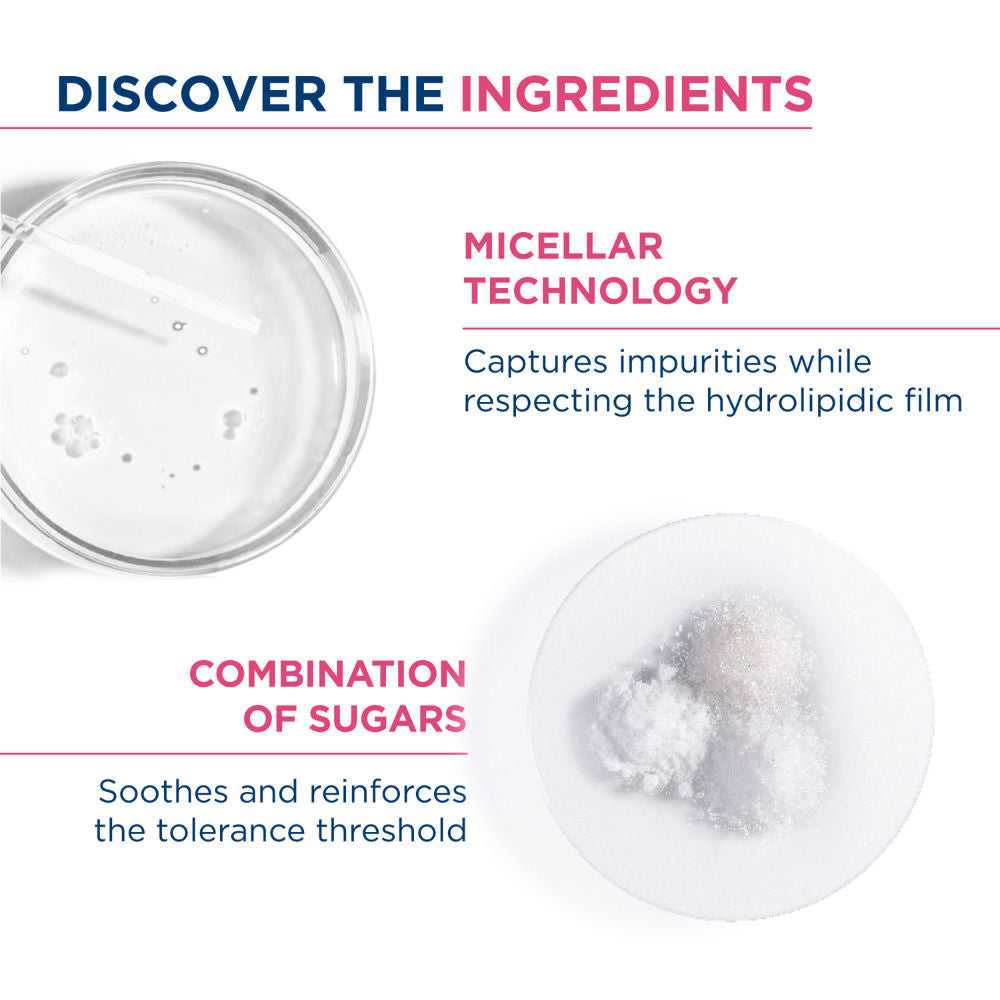 Micellar Water Sensibio H2O With Cucumber Extract Removes Makeup - Pump