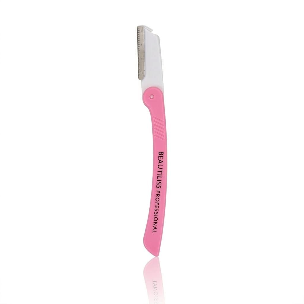 Folding Face & Eyebrow Razor – Painfree Hair Removal Tool for Women (Color May Vary)