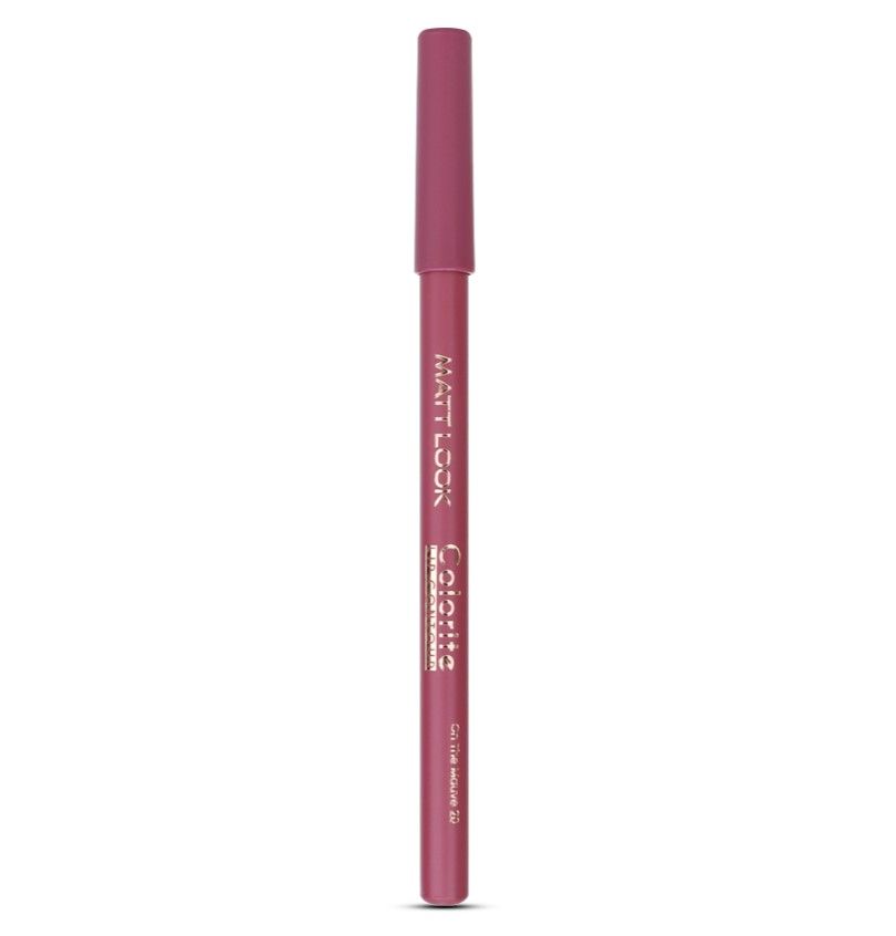 Colorite Lip Contour Professional Matte Lip Color Pencil - On The Mauve 20
