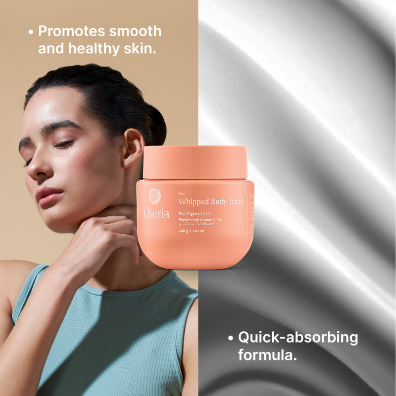Whipped Body Yogurt With Red Algae Extract And Citrus Notes
