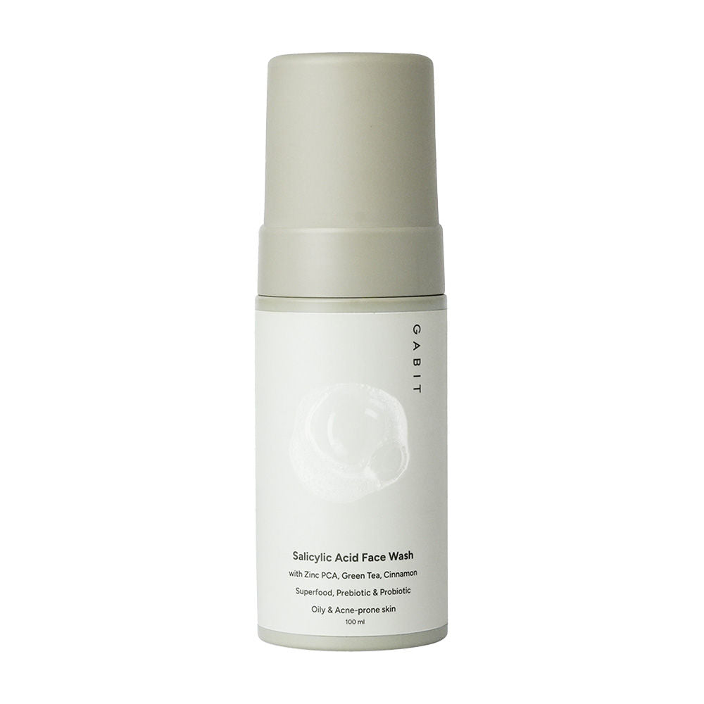 Salicylic Acid Face Wash With Green Tea & Zinc, For Oily & Acne Prone Skin, Reduces Open Pores