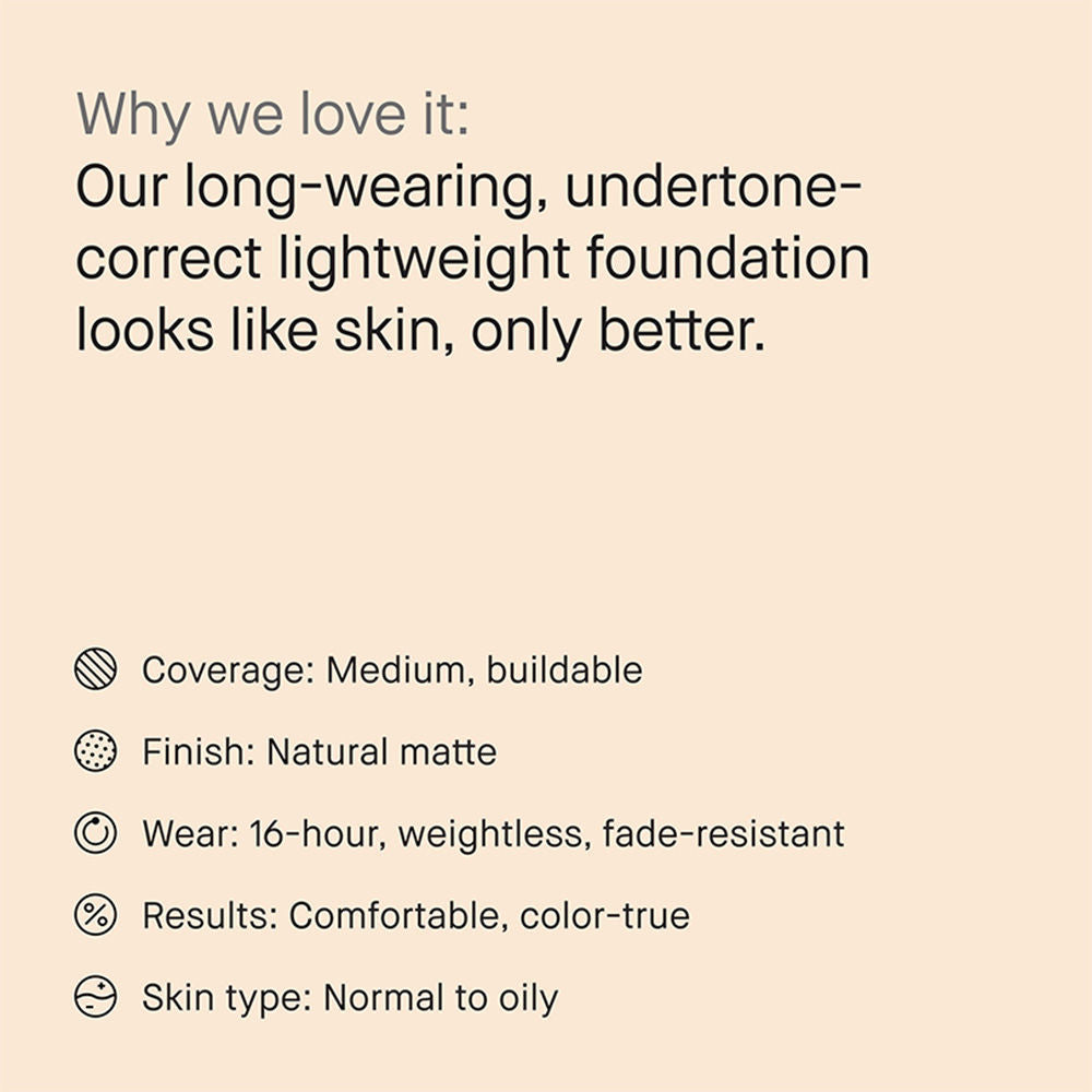 Skin Long-Wear Weightless Foundation Mini