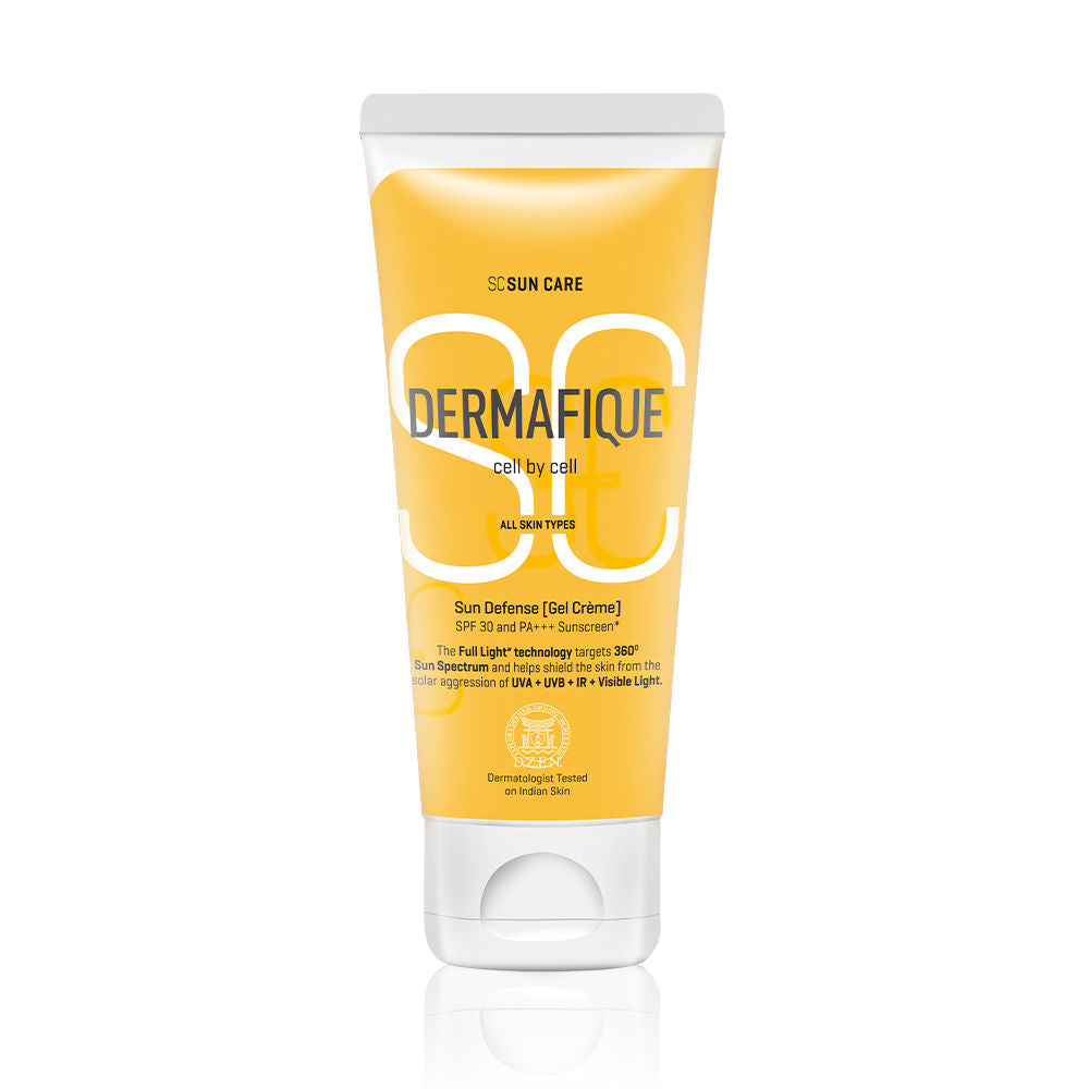 Sun Defense Gel Creme SPF 30 Sunscreen, Prevents Tanning And Pigmentation