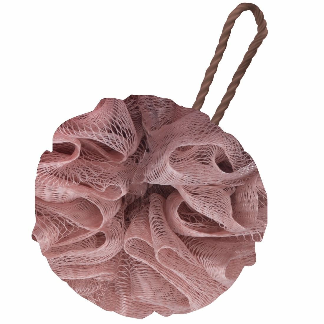 Luxe Bath Sponge Round Loofah For Women & Men - Pebble