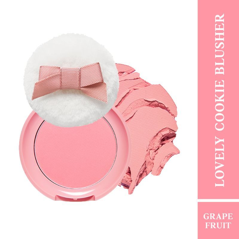 Lovely Cookie Pressed Powder Blush - Grapefruit