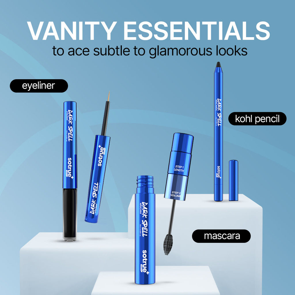 Dark Spell 2-In-1 Mascara with Lightweight, Strengthens & Promotes Lash Growth