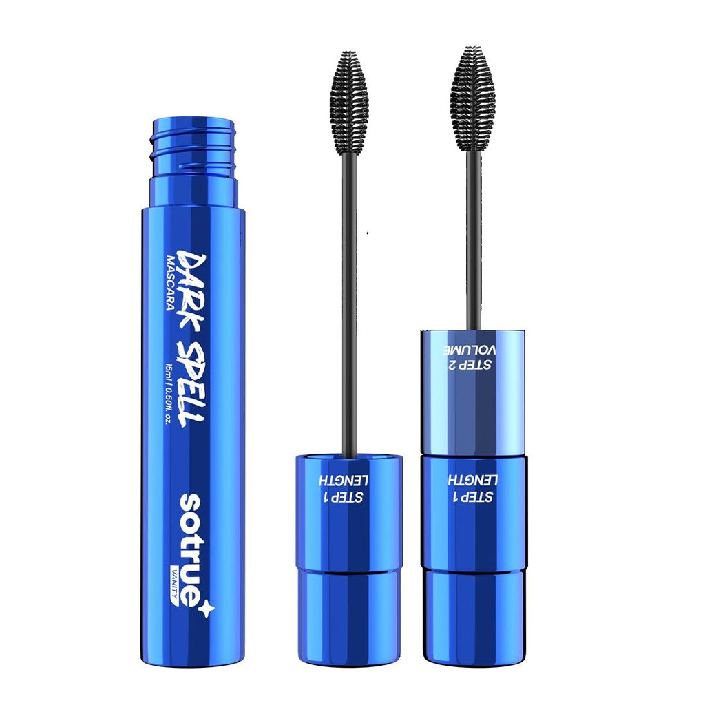Dark Spell 2-In-1 Mascara with Lightweight, Strengthens & Promotes Lash Growth