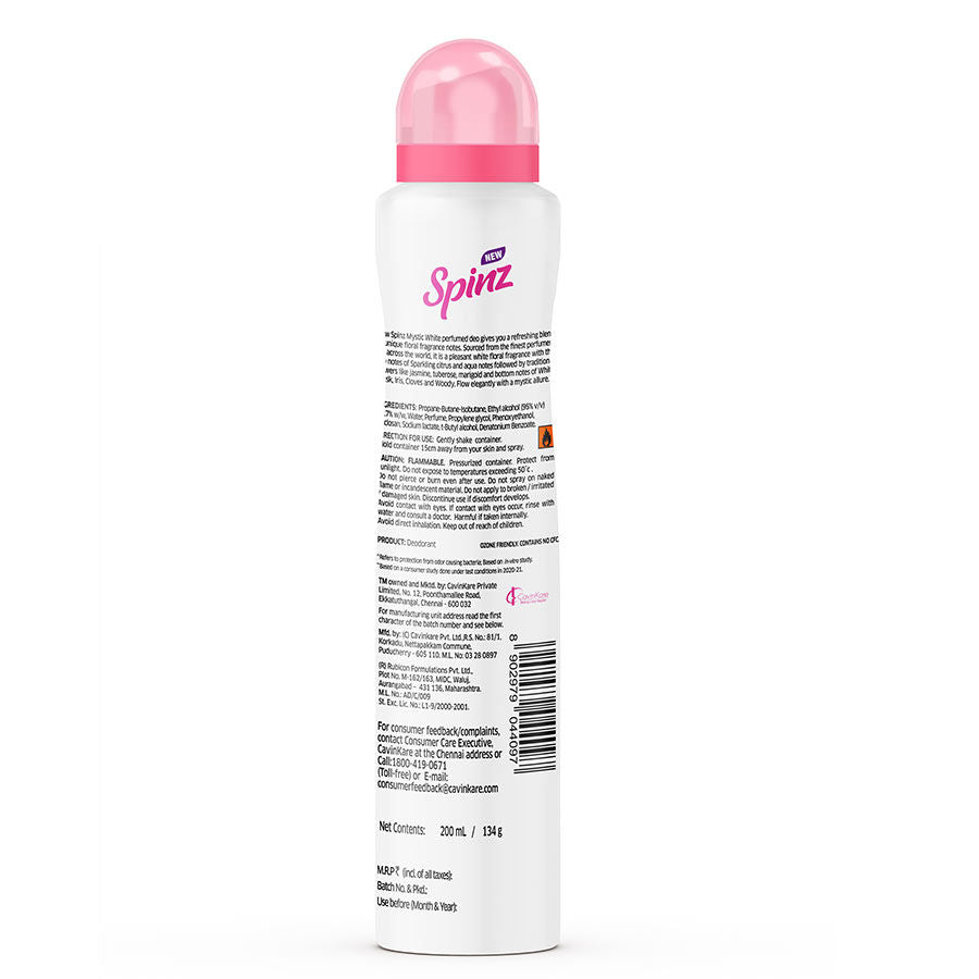 Mystic White Perfumed Deo