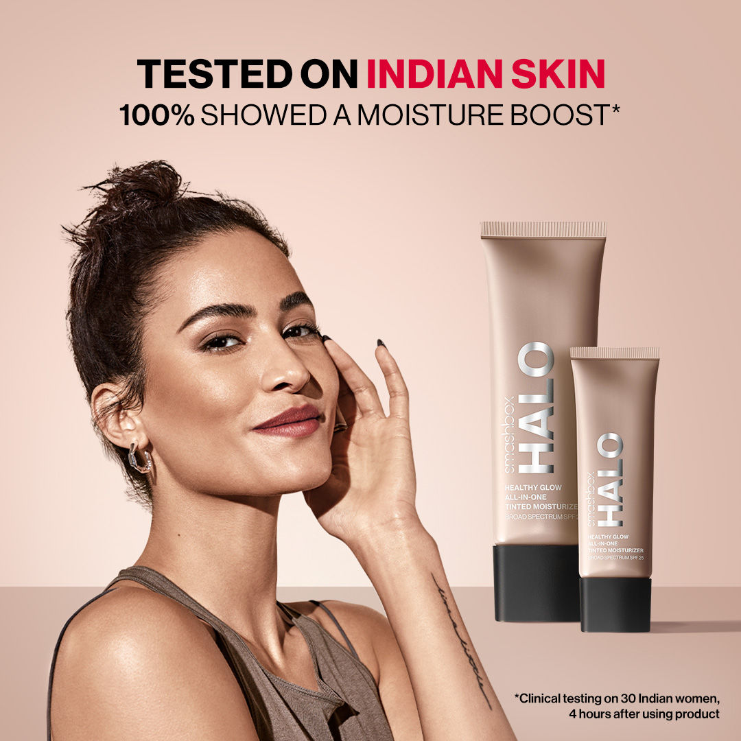Halo Healthy Glow All-In-One Tinted Moisturizer Foundation With SPF 25 (Skin Tint)