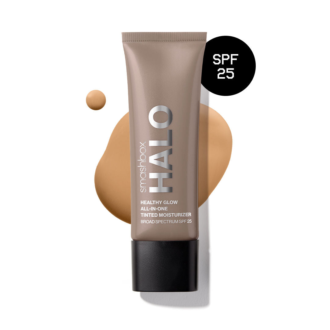 Halo Healthy Glow All-In-One Tinted Moisturizer Foundation With SPF 25 Travel Size (Skin Tint) - Light Medium