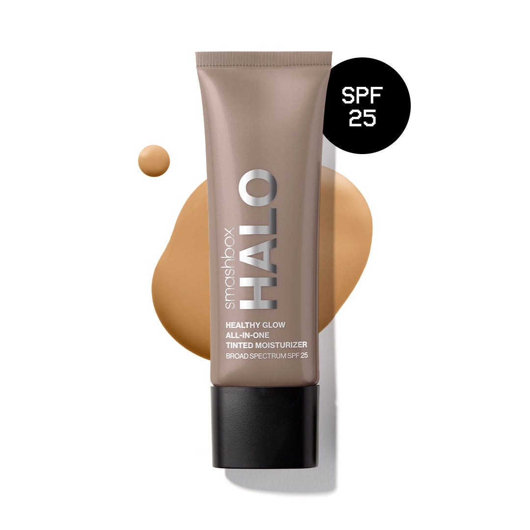 Halo Healthy Glow All-In-One Tinted Moisturizer Foundation With SPF 25 Travel Size (Skin Tint) - Tan