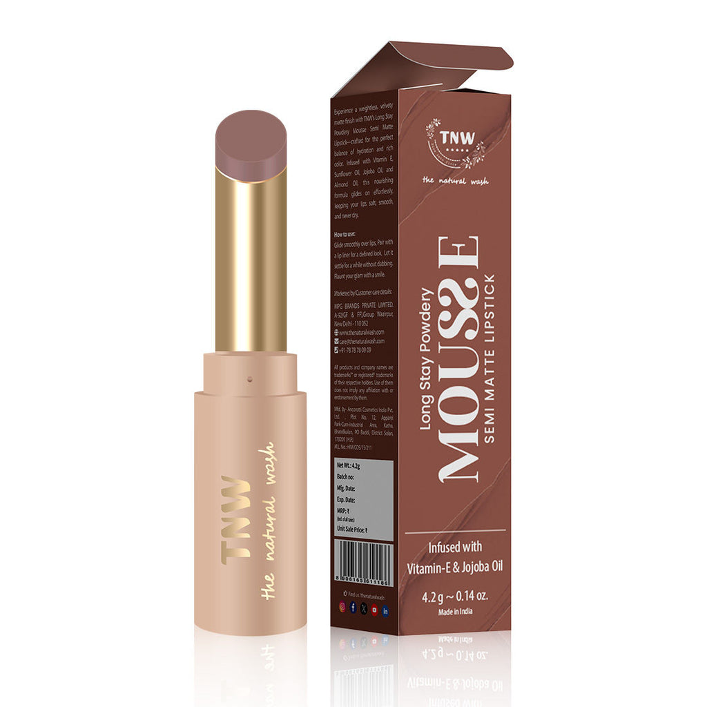 Long Stay Powdery Mousse Semi Matte Bullet Lipstick