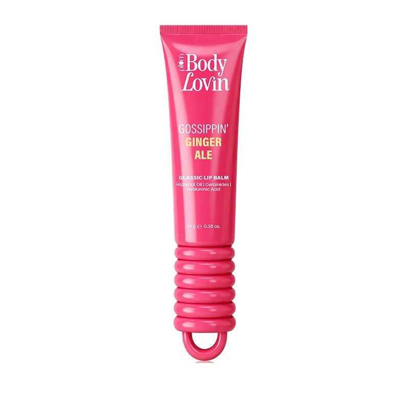 BodyLovin' Gossippin’ Ginger Ale Glassic Lip Balm - Shimmery Pink