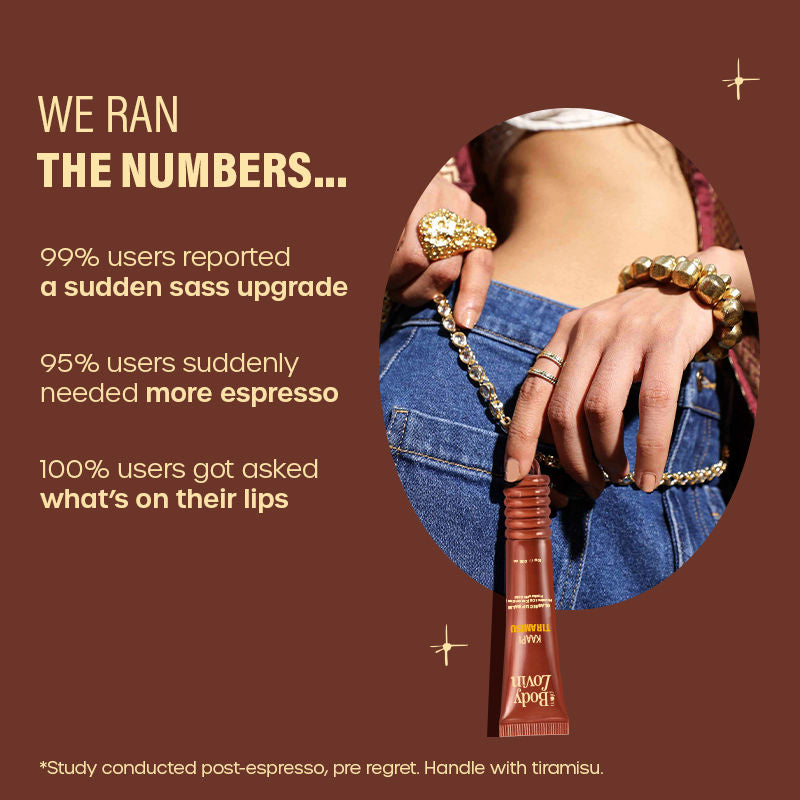 BodyLovin' Kaapi Tiramisu Glassic Lip Balm - Deep Brown