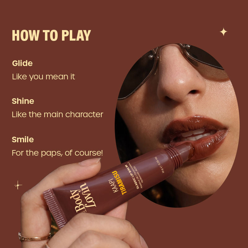 BodyLovin' Kaapi Tiramisu Glassic Lip Balm - Deep Brown