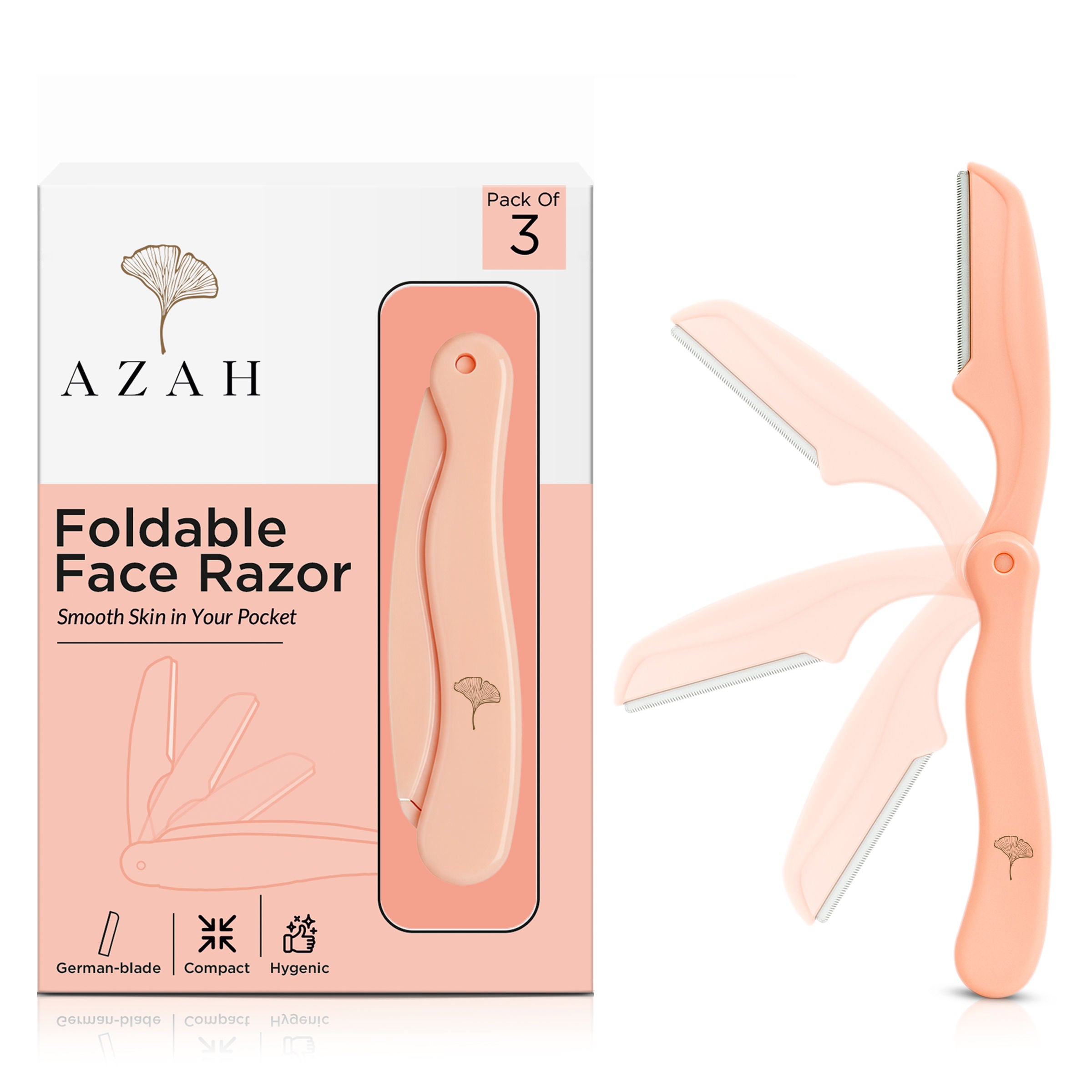 Mini Foldable Razor For Face & Eyebrow