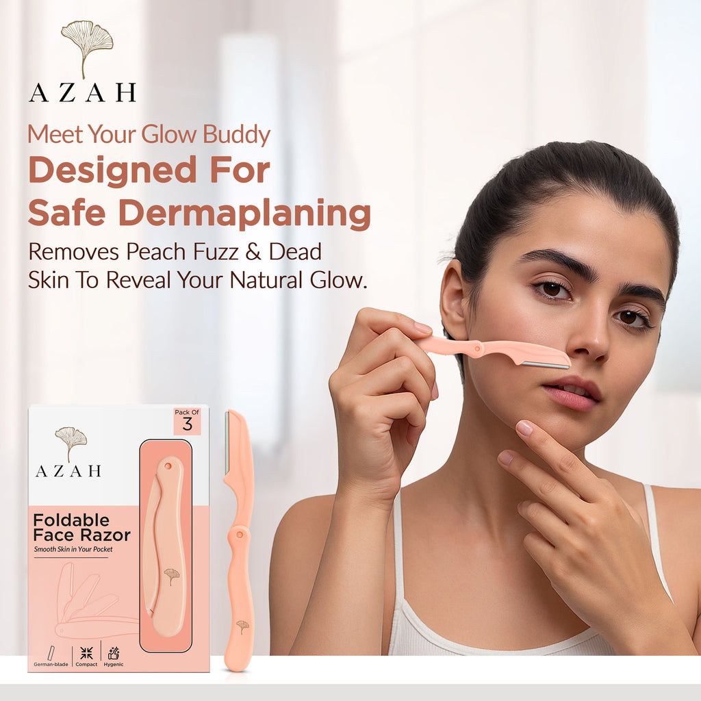 Mini Foldable Razor For Face & Eyebrow