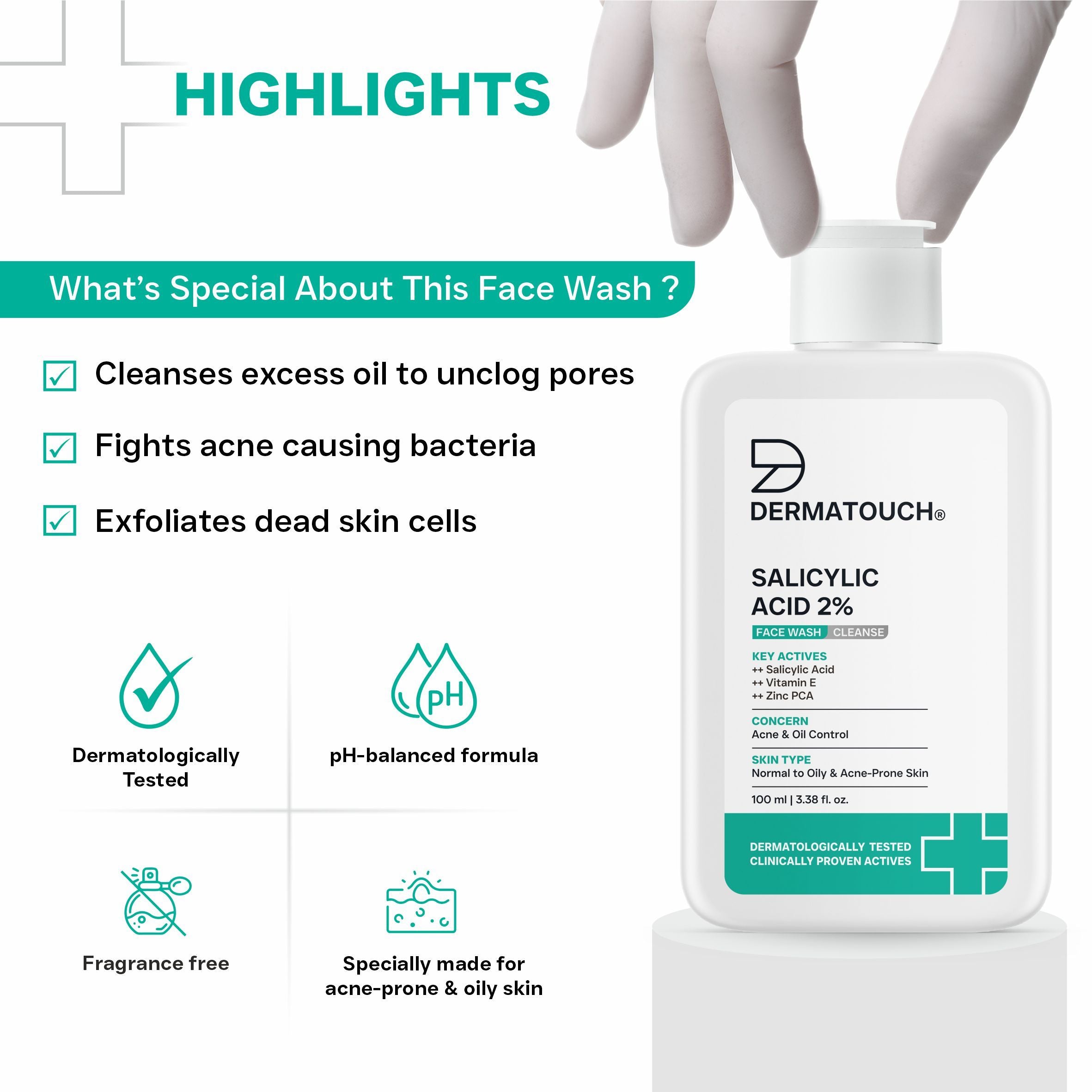 Salicylic Acid 2% Face Wash