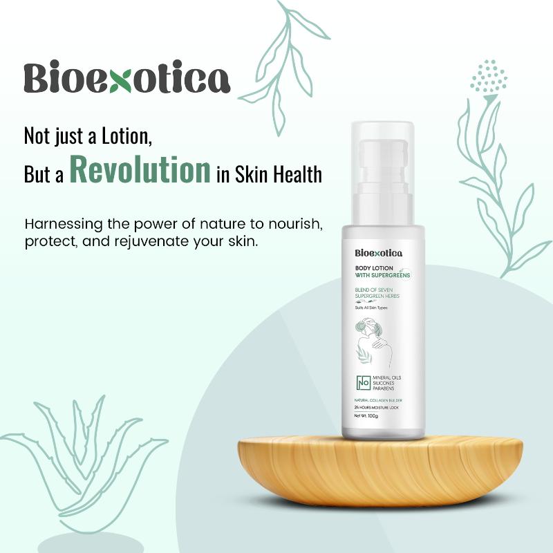 Body Lotion With SuperGreens