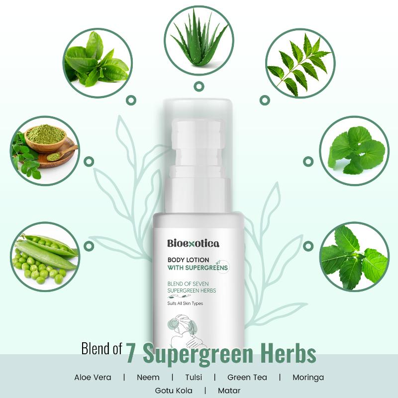 Body Lotion With SuperGreens
